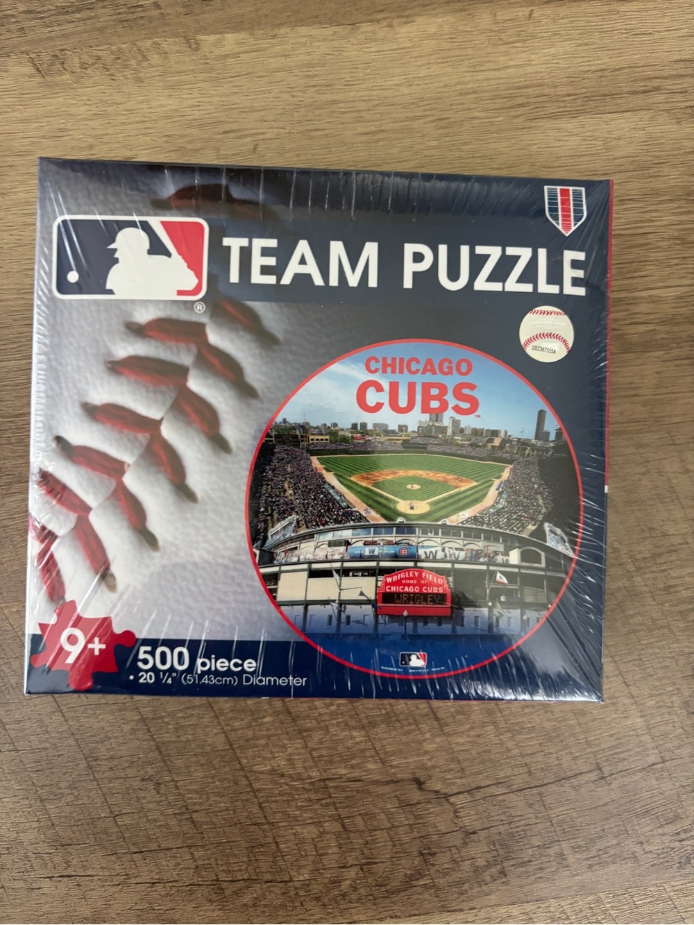 MLB Chicago Cubs Team Puzzle - Navy, Red, White